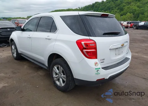 2016 Chevrolet Equinox Ls from USA, damaged, VIN 2GNFLEEK2G6329137
